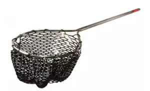 Metal wire mesh skimmer with long handle